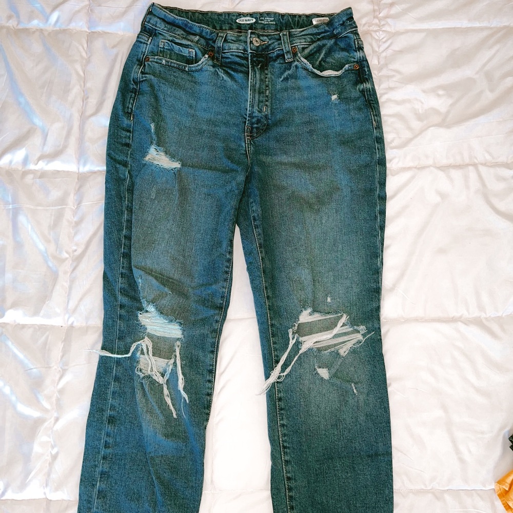 Old Navy OG Straight Leg Jeans - Size 8